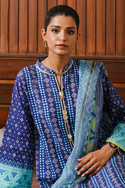 Zellbury | Unstitched 3 Piece Cambric | Shirt Shalwar Dupatta - 0031 Default Title