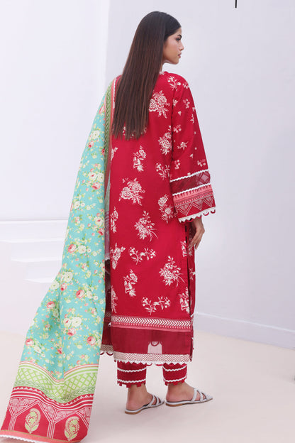 Zellbury | Unstitched 3 Piece Cambric | Shirt Shalwar Dupatta - 0136