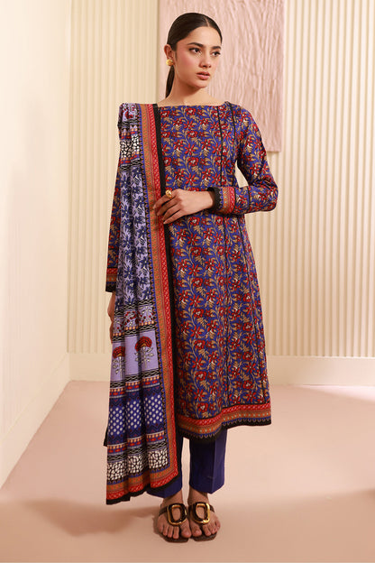 Zellbury | Unstitched 3 Piece Cambric | Shirt Shalwar Dupatta - 0632
