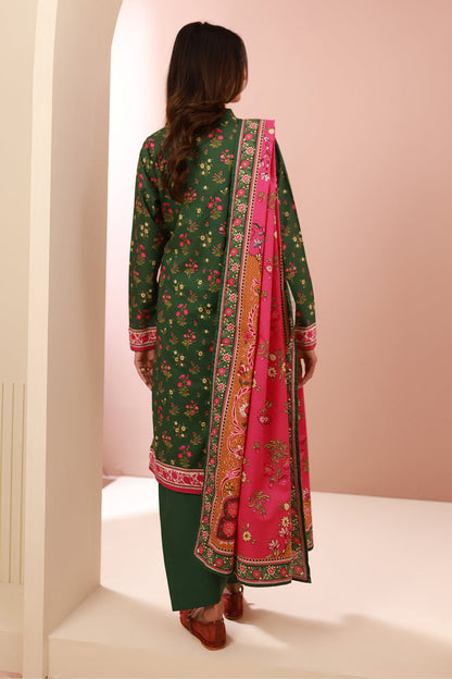 Zellbury | Unstitched 3 Piece Cambric | Shirt Shalwar Dupatta - 0662