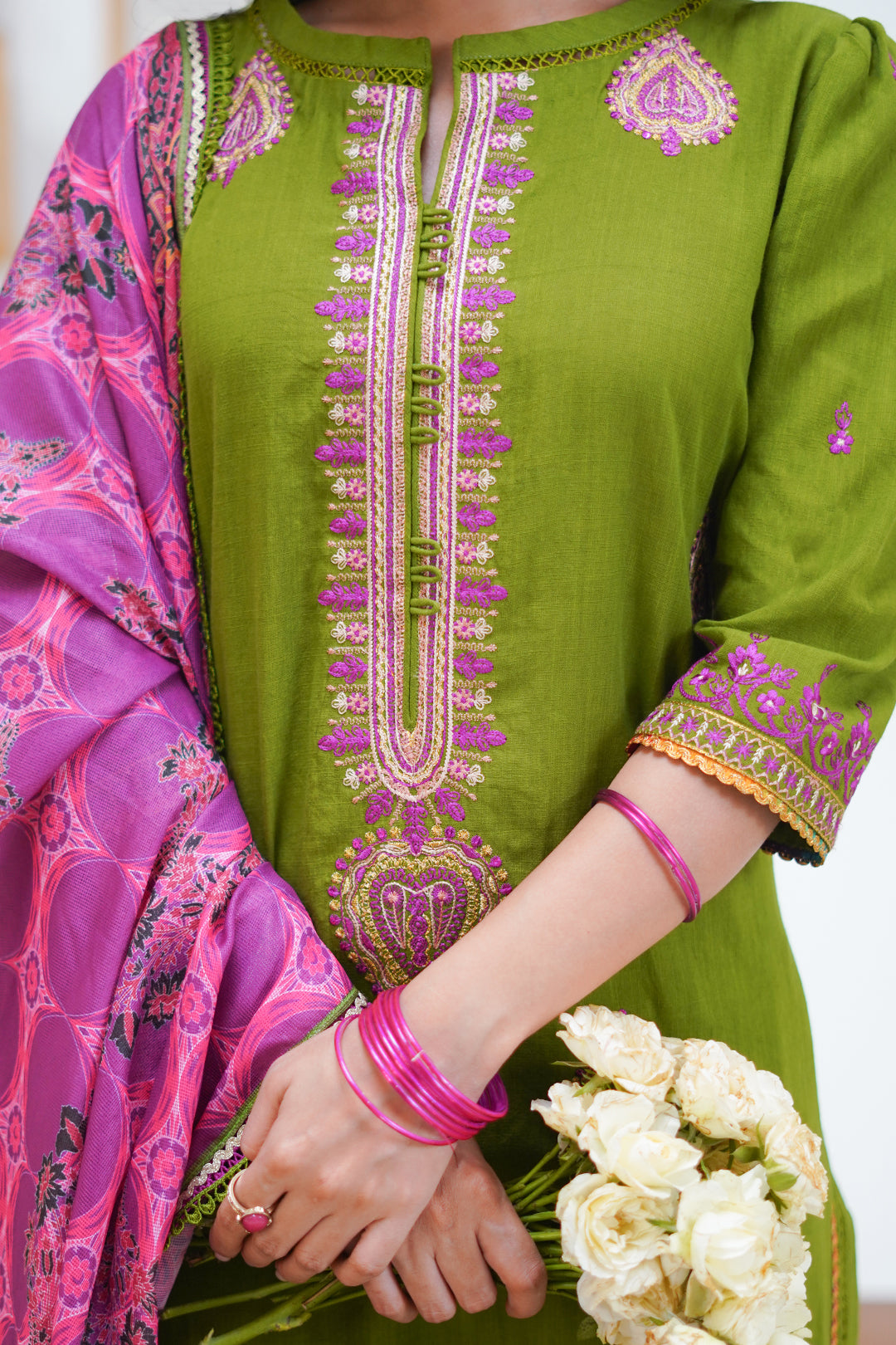 Zellbury | Unstitched 3 Piece Lawn | Embroidered Shirt Shalwar Dupatta - 1273
