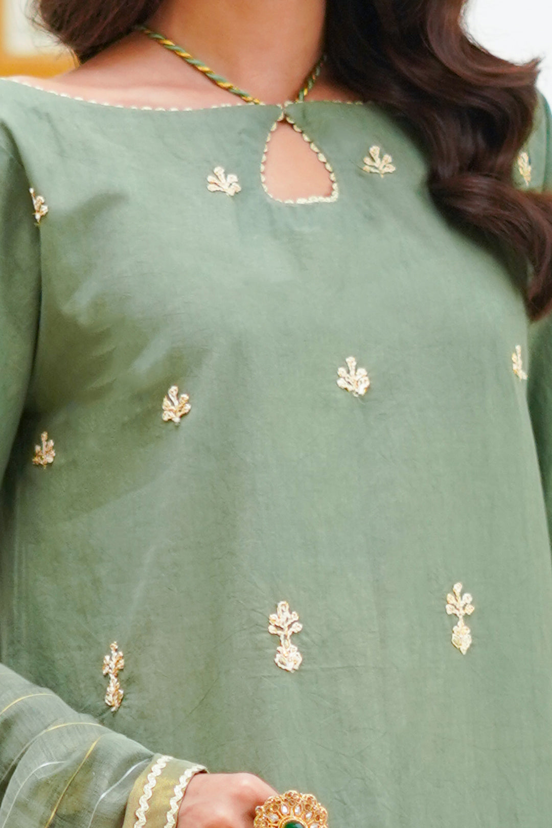 Zellbury | Unstitched 3 Piece Cambric | Embroidered Shirt Shalwar Dupatta - 1284