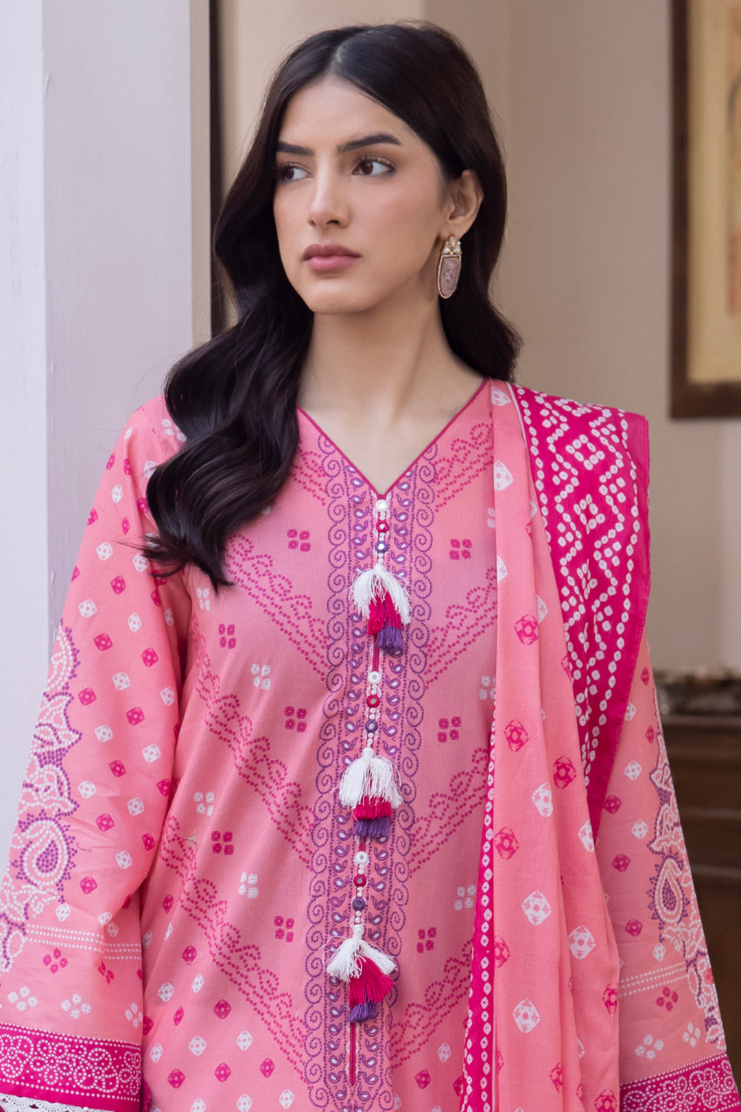 Zellbury | Unstitched 2 Piece Lawn | Shirt Dupatta - 1014 Default Title