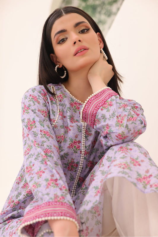 Zellbury | Unstitched 2 Piece Lawn | Shirt Dupatta - 1161 Default Title