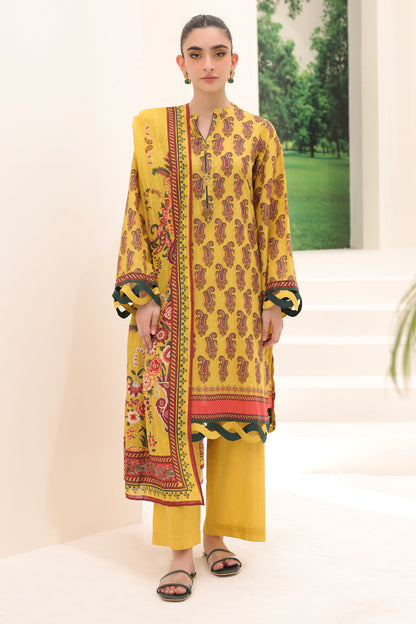 Zellbury | Unstitched 2 Piece Lawn | Shirt Dupatta - 1164