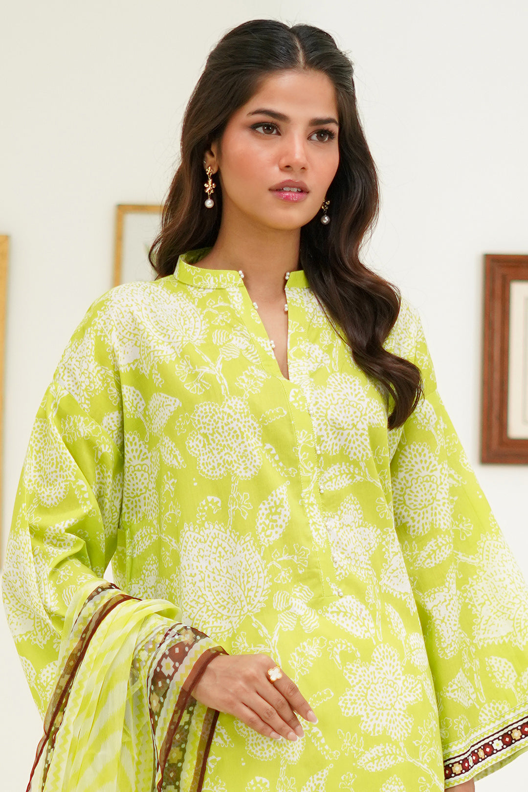 Zellbury | Unstitched 2 Piece Lawn | Shirt Dupatta - 1388 Default Title