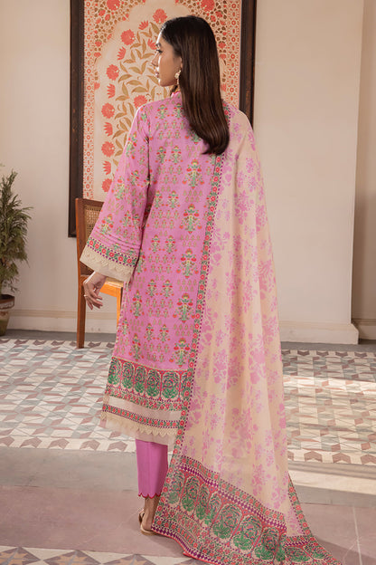 Zellbury | Unstitched 3 Piece Lawn | Shirt Shalwar Dupatta - 1070