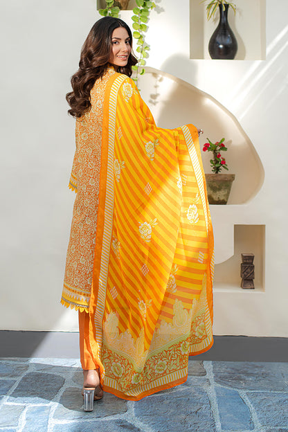 Zellbury | Unstitched 3 Piece Lawn | Shirt Shalwar Dupatta - 1197