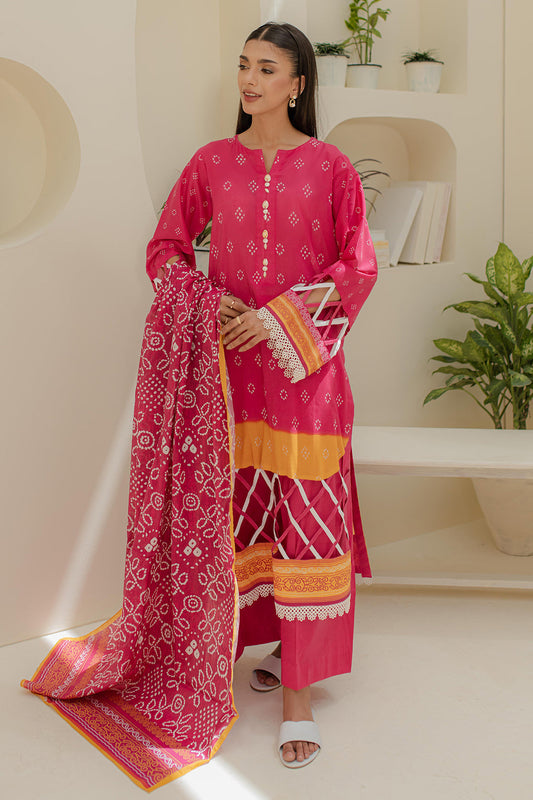 Zellbury | Unstitched 3 Piece Lawn | Shirt Shalwar Dupatta - 1210