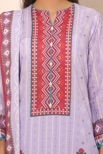 Zellbury | Unstitched 3 Piece Lawn | Shirt Shalwar Dupatta - 1213