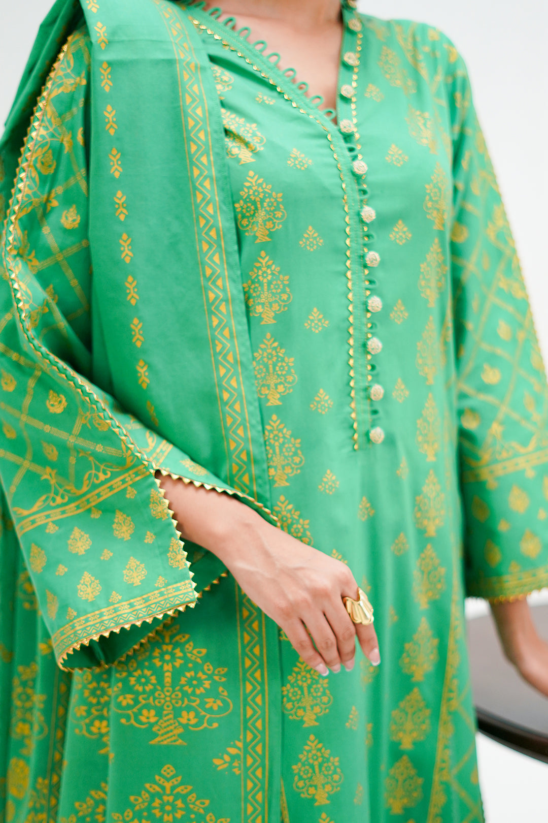 Zellbury | Unstitched 3 Piece Lawn | Shirt Shalwar Dupatta - 1237