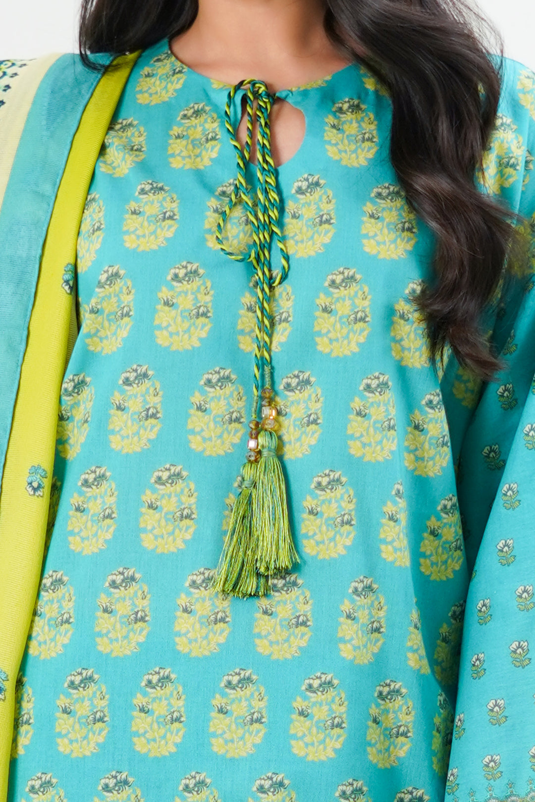 Zellbury | Unstitched 3 Piece Lawn | Shirt Shalwar Dupatta - 1328