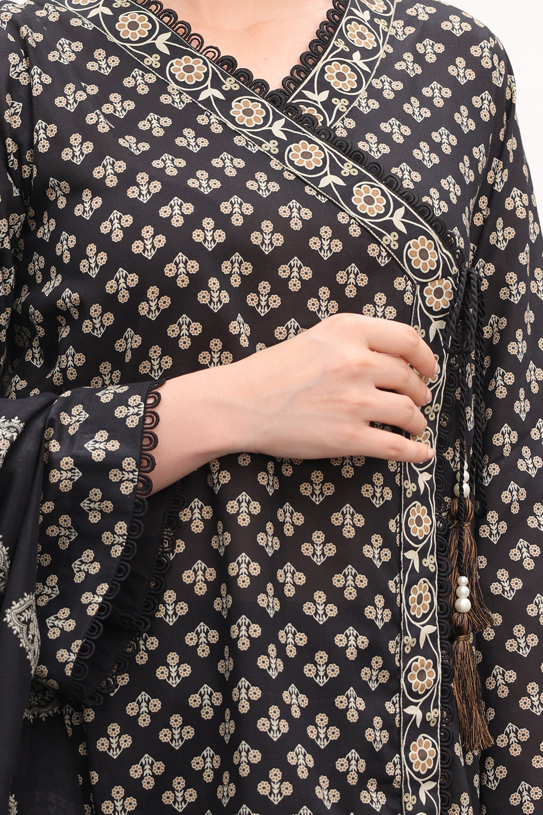 Zellbury | Unstitched 3 Piece Lawn | Shirt Shalwar Dupatta - 1507
