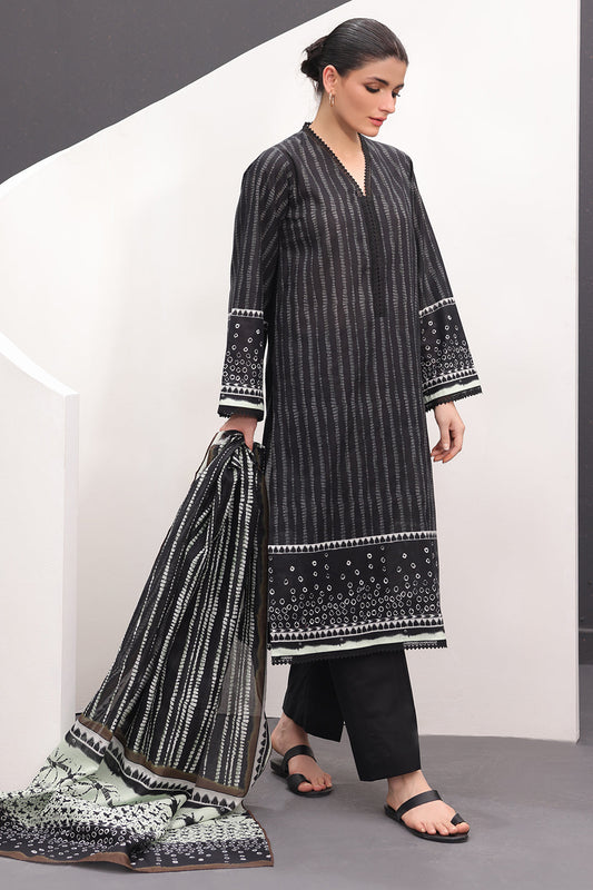 Zellbury | Unstitched 3 Piece Lawn | Shirt Shalwar Dupatta - 1509