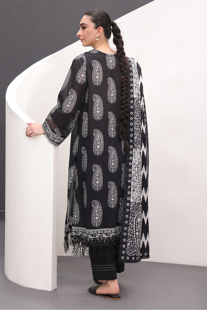 Zellbury | Unstitched 3 Piece Lawn | Shirt Shalwar Dupatta - 1525