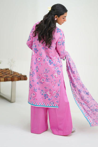 Zellbury | Unstitched 3 Piece Lawn | Shirt Shalwar Dupatta - 1569