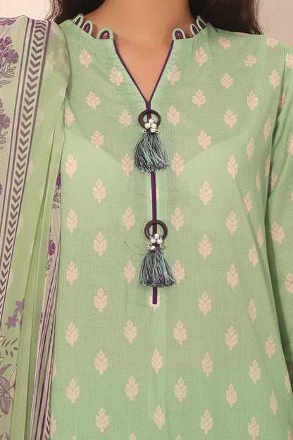 Zellbury | Unstitched 3 Piece Lawn | Shirt Shalwar Dupatta - 1696
