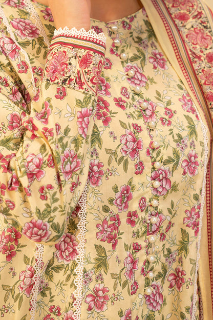 Zellbury | Unstitched 2 Piece Lawn | Shirt Dupatta - 0009