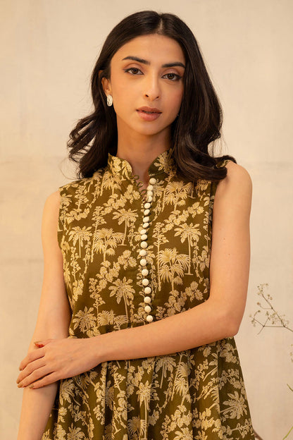 Zellbury | Unstitched 2 Piece Lawn | Shirt Shalwar - 0011 Default Title