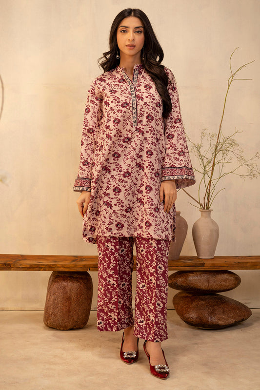 Zellbury | Unstitched 2 Piece Lawn | Shirt Shalwar - 0015