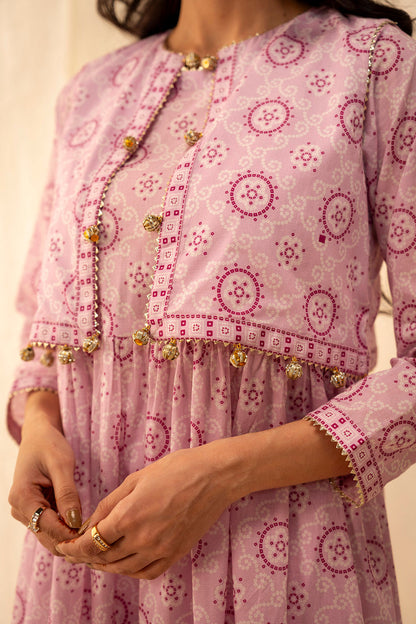Zellbury | Unstitched 2 Piece Lawn | Shirt Shalwar - 0017