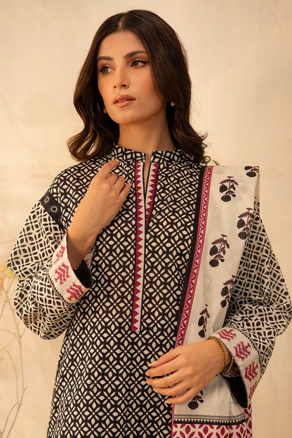 Zellbury | Unstitched 2 Piece Lawn | Shirt Dupatta - 0090 Default Title