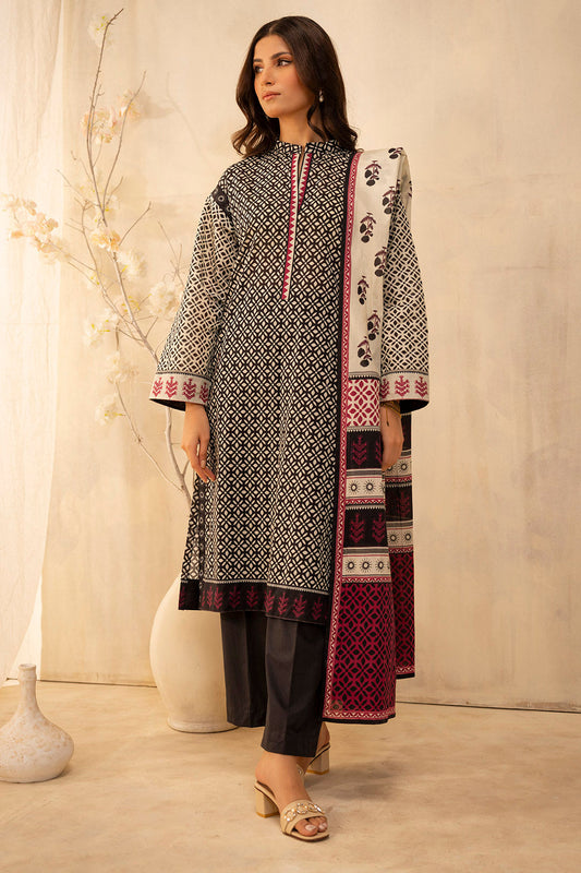 Zellbury | Unstitched 2 Piece Lawn | Shirt Dupatta - 0090