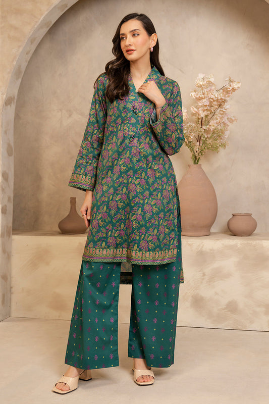 Zellbury | Unstitched 2 Piece Lawn | Shirt Shalwar - 0091