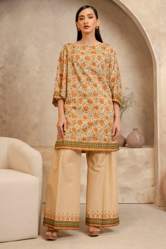 Zellbury | Unstitched 2 Piece Lawn | Shirt Shalwar - 0097