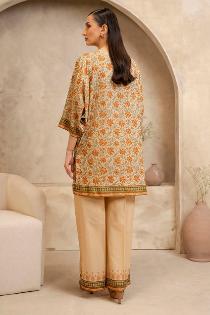 Zellbury | Unstitched 2 Piece Lawn | Shirt Shalwar - 0097