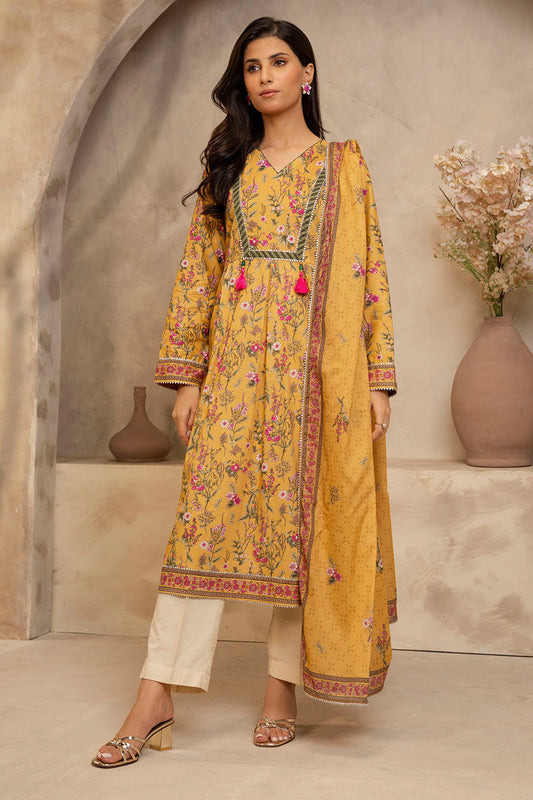 Zellbury | Unstitched 2 Piece Lawn | Shirt Dupatta - 0159