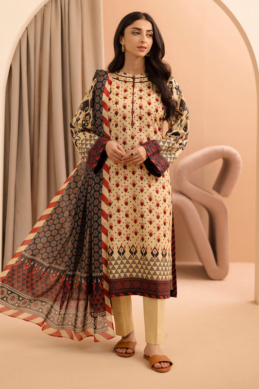 Zellbury | Unstitched 2 Piece Lawn | Shirt Dupatta - 0160