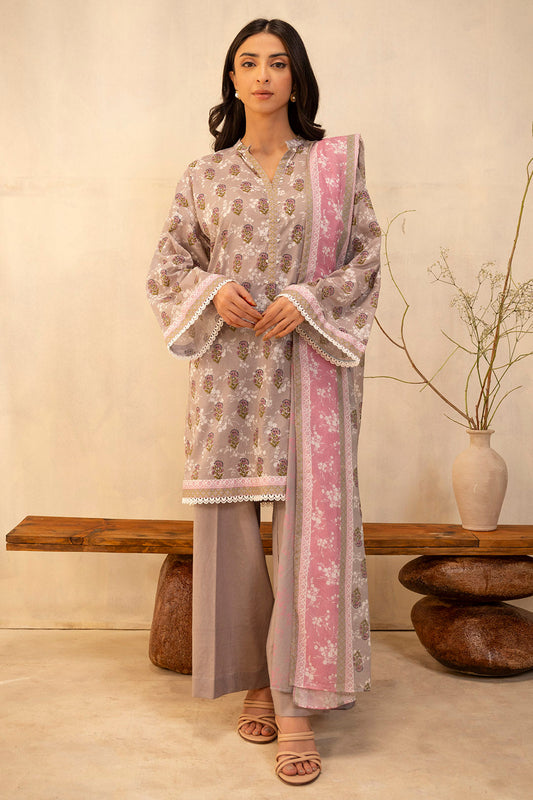 Zellbury | Unstitched 3 Piece Lawn | Shirt Shalwar Dupatta - 0029