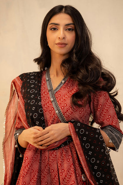 Zellbury | Unstitched 3 Piece Lawn | Shirt Shalwar Dupatta - 0033 Default Title