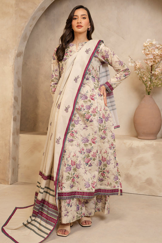 Zellbury | Unstitched 3 Piece Lawn | Shirt Shalwar Dupatta - 0059