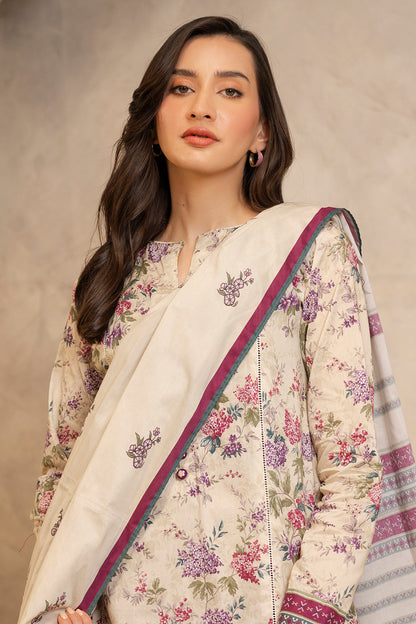 Zellbury | Unstitched 3 Piece Lawn | Shirt Shalwar Dupatta - 0059 Default Title