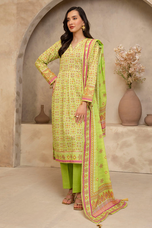 Zellbury | Unstitched 3 Piece Lawn | Shirt Shalwar Dupatta - 0121