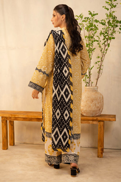 Zellbury | Unstitched 3 Piece Lawn | Shirt Shalwar Dupatta - 0130