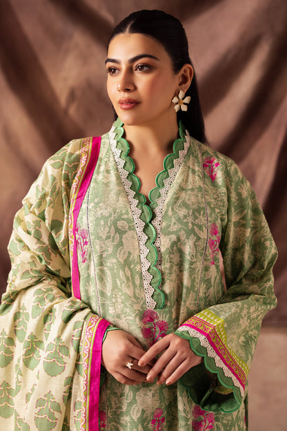 Zellbury | Unstitched 2 Piece Khaddar | Embroidered Shirt Dupatta - 0266 Default Title