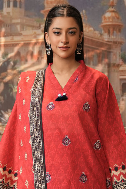 Zellbury | Unstitched 2 Piece Khaddar | Embroidered Shirt Dupatta - 0436 Default Title