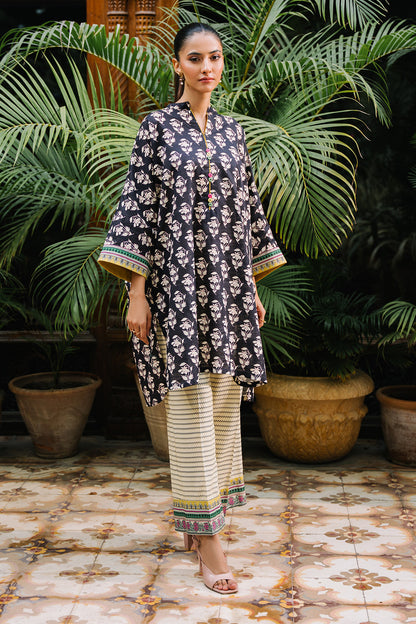 Zellbury | Unstitched 2 Piece Khaddar | Shirt Shalwar - 0166