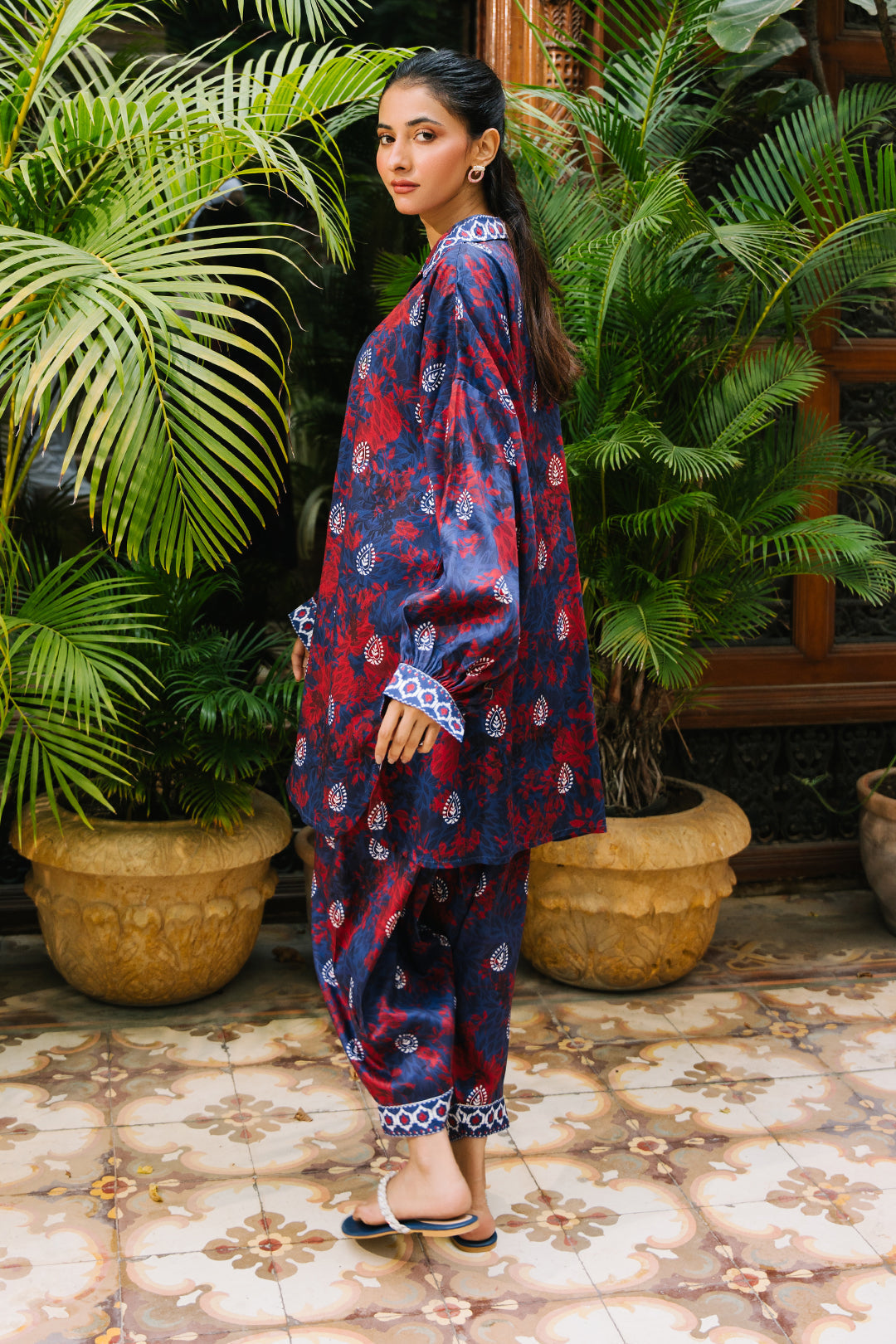 Zellbury | Unstitched 2 Piece Viscose | Shirt Shalwar - 0169