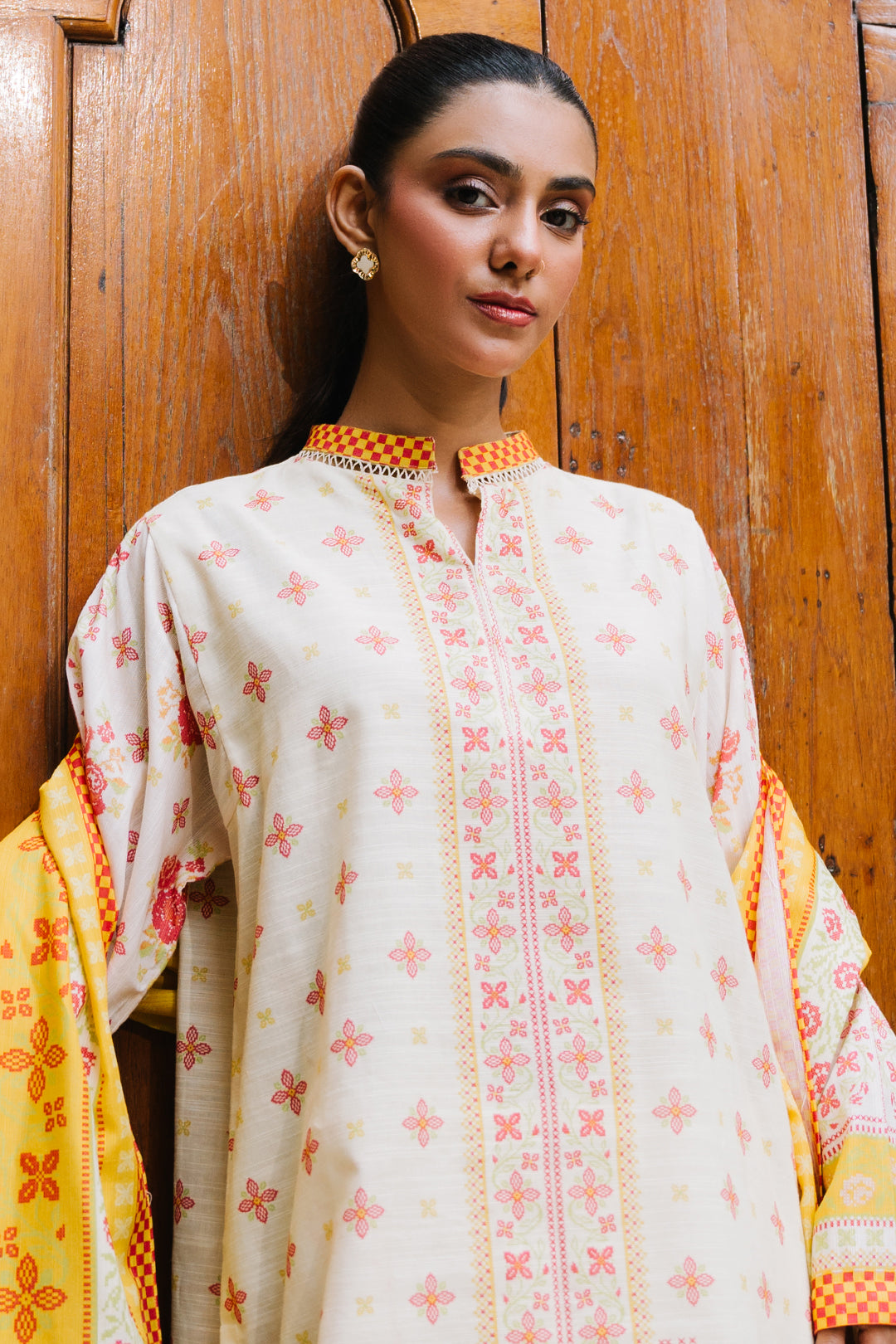 Zellbury | Unstitched 2 Piece Khaddar | Shirt Dupatta - 0251 Default Title