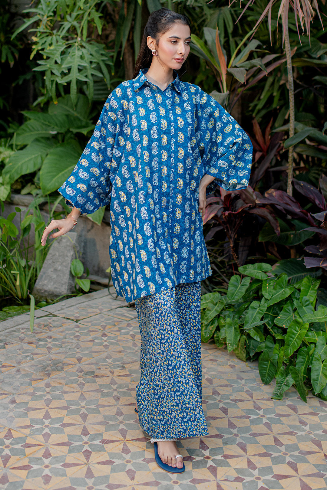 Zellbury | Unstitched 2 Piece Khaddar | Shirt Shalwar - 0255