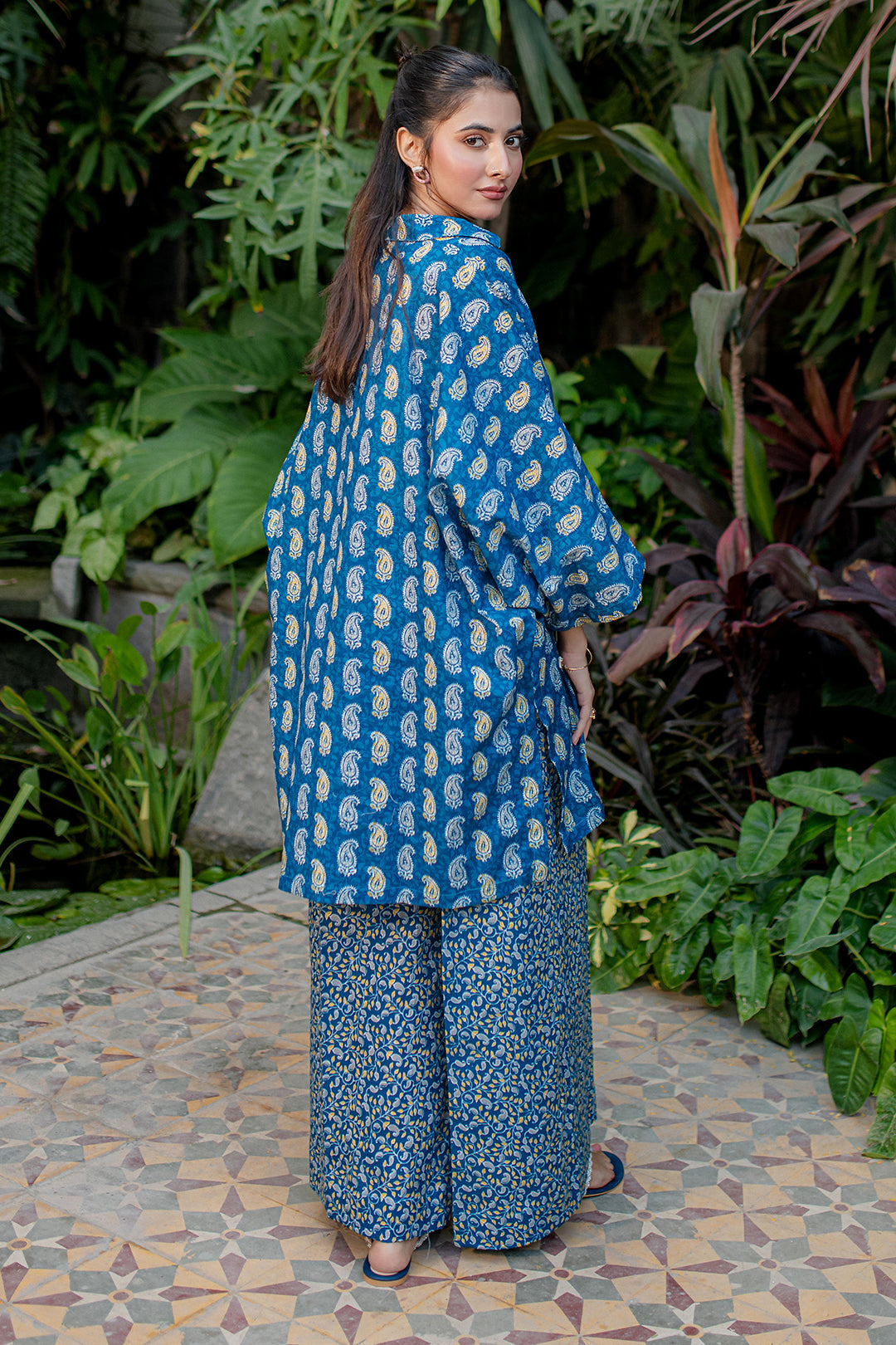 Zellbury | Unstitched 2 Piece Khaddar | Shirt Shalwar - 0255
