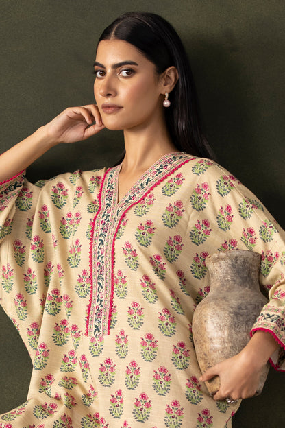 Zellbury | Unstitched 2 Piece Khaddar | Shirt Shalwar - 0256 Default Title