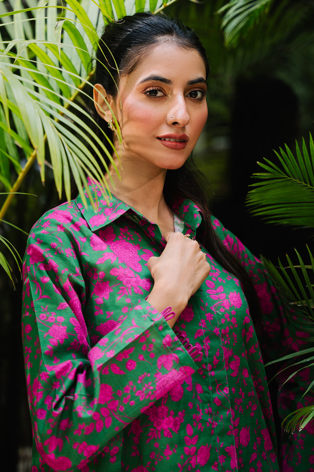 Zellbury | Unstitched 2 Piece Khaddar | Shirt Shalwar - 0258