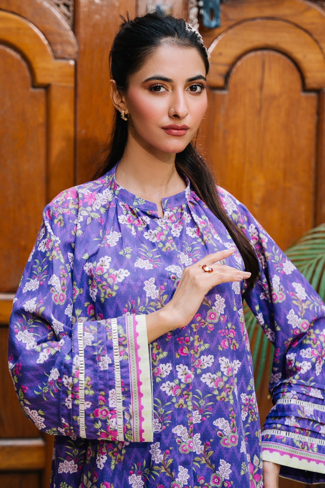 Zellbury | Unstitched 2 Piece Khaddar | Shirt Shalwar - 0259 Default Title