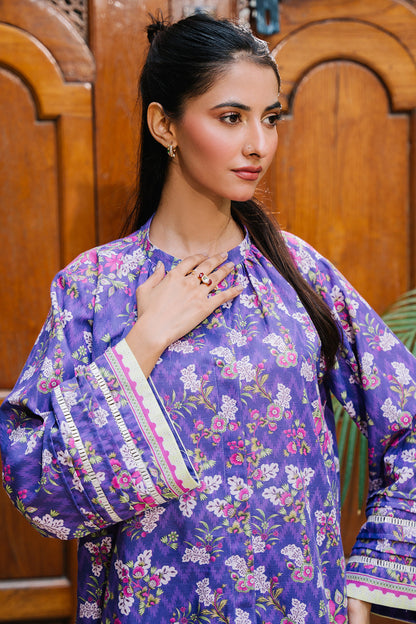 Zellbury | Unstitched 2 Piece Khaddar | Shirt Shalwar - 0259