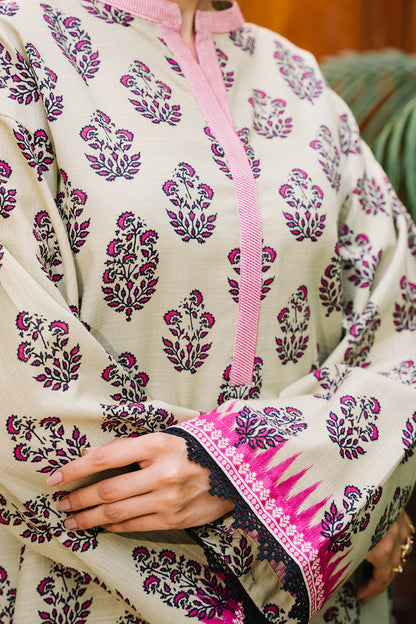 Zellbury | Unstitched 2 Piece Khaddar | Shirt Shalwar - 0260